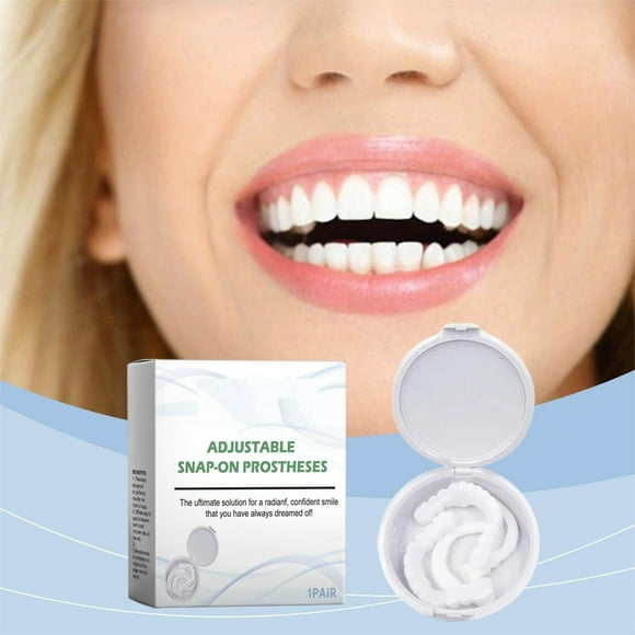 Cosmug Promotion! 1*Solutions pour Prothèses Dentaires pour Adultes : Améliorer l'Esthétique avec des Prothèses Dentaires et des Dents, Prise Coussin pour Prothèses Dentaires Fausses Dents Grande Vente Blanc