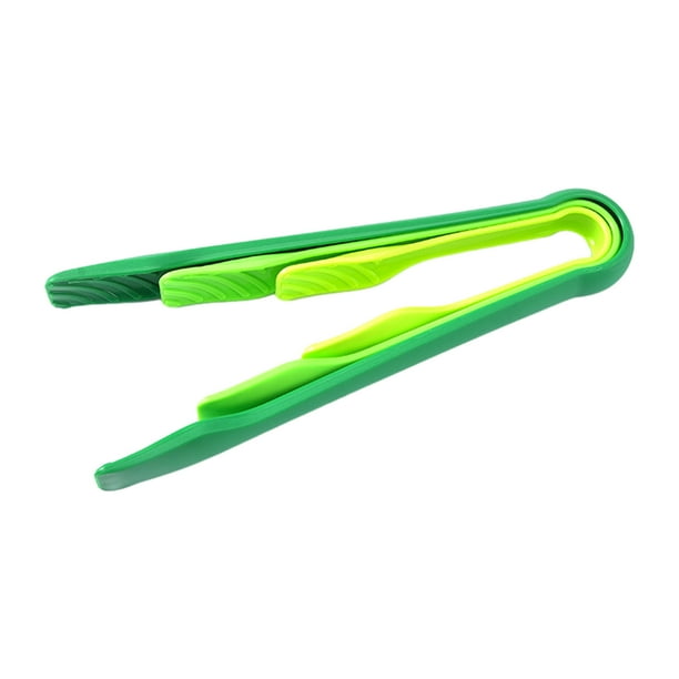 Advancent Experiencia de cocina de 3 piezas con pinzas de cocina profesionales de primera calidad con abrazadera de Clip de cocina antideslizante Herramientas y accesorios para hornear Verde