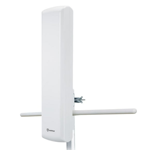 ANTOP Outdoor Amplified HDTV Panel Antenna with Smart Boost System, 85 Mile