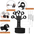 thumbnail image 5 of Finger Strengthener Finger Exerciser,6 Resistant Level Finger Exerciser,guitar Strength Trainer, Hand Therapys And Training Device, 5 of 5