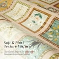 thumbnail image 4 of Balacho Modern Geometric Floral Beige Area Rug, 5' x 8', 4 of 8