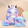 thumbnail image 3 of Smrinog Tie Dye Backpack Student Schoolbag Laptop Bookbag 3 Piece Insulated Lunch Box, 3 of 6