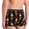 thumbnail image 6 of Fashion Nutcracker Soldier King Boxers Shorts Panties Male Underpants Stretch Cartoon Christmas Nutcrackers Briefs Underwear, 6 of 7