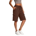 thumbnail image 5 of Gunia Women'S Capri Pants Knit Pocket Belted Casual Pants For Comfortable Everyday Wear With Functional Pockets Construction Summer Pants, 5 of 6