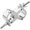 1Pc 30-35mm/1.18-1.38", variant on Lighting Truss Swivel Coupler Clamps for Lights, Dual Head Truss Clamp, 30mm-35mm Dual Swivel Tube Clamp, Quick Release Pipe Clamp Mounting Bracket