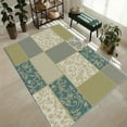 thumbnail image 6 of 1PC Patchwork Pattern Area Rug Local Carpet, Lightweight Washable Easy-to-Tidy Carpet Mat Festival Gift, Suitable for Living Room, Bedroom, Dining Room, Bathroom, Office, Hallway, Choose Room Decor, 6 of 8