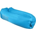 thumbnail image 3 of Tumbona/sofá inflable para exteriores, tela de nailon resistente, para acampar sin bomba, playa, sofá de salón al aire libre con bolsillos de malla, con bolsa de almacenamiento Fokelyi LRWJ751-3, 3 of 7
