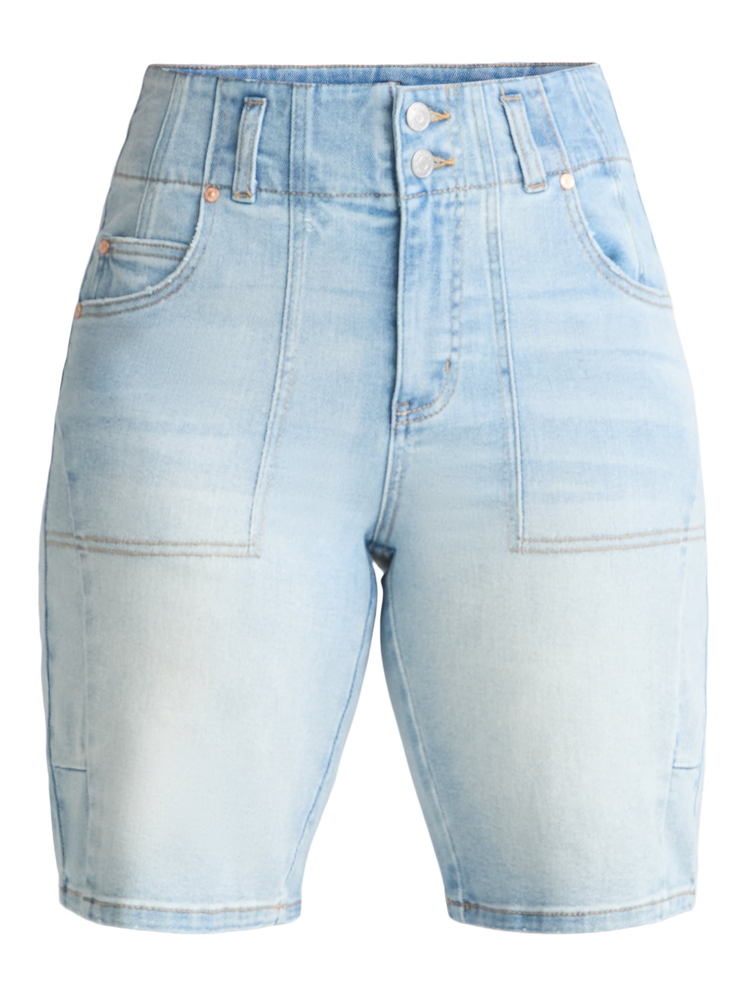 Madden NYC High Rise Short with Side Seams, Women's