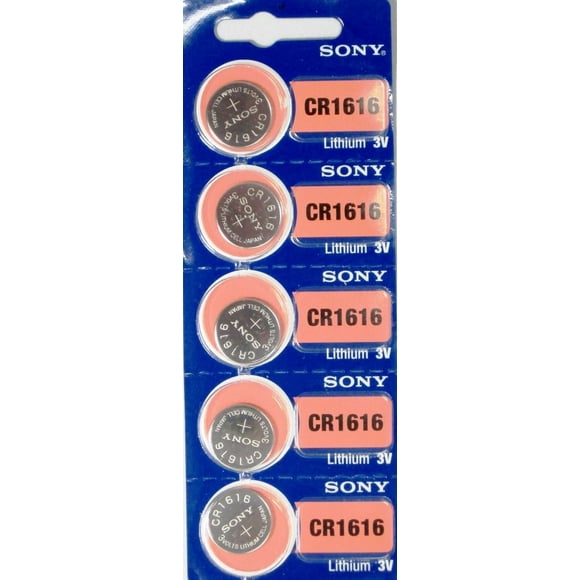 Sony CR1616 3 Volt Lithium Coin Watch Batteries (20 Batteries)