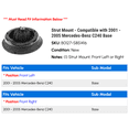thumbnail image 2 of Strut Mount - Compatible with 2001 - 2005 Mercedes-Benz C240 Base 2002 2003 2004, 2 of 2