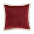 thumbnail image 4 of Five Queens Court  Cozy Christmas Sherpa 18" Square Quilted Decorative Throw Pillow, 4 of 4