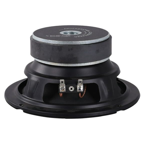 Sound Town 6.5" 80W Steel Frame Woofer, Low Frequency Driver, Replacement Woofer for PA/DJ Speakers (STLF-630)