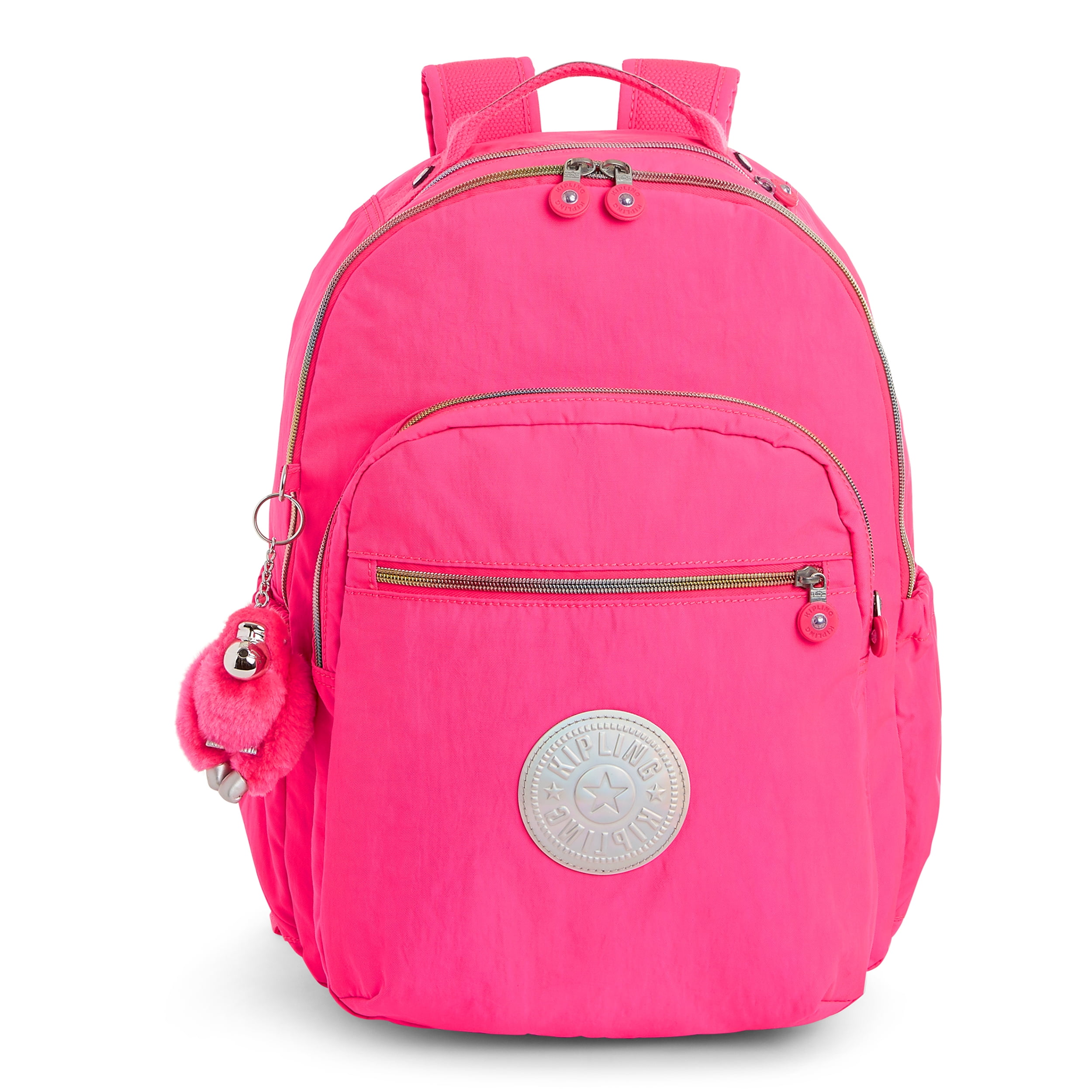 kipling pink backpack
