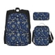 thumbnail image 1 of Fotbe Dark Blue Christmas Set Escolar 3 en 1 para Niños - Mochila Duradera con Lonchera Aislante y Estuche para Lápices - Mochila Escolar para Niños y Niñas, 1 of 7