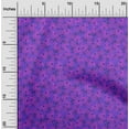 thumbnail image 2 of oneOone Polyester Spandex Purple Fabric Peacock Quilting Supplies Print Sewing Fabric By The Yard 56 Inch Wide, 2 of 5