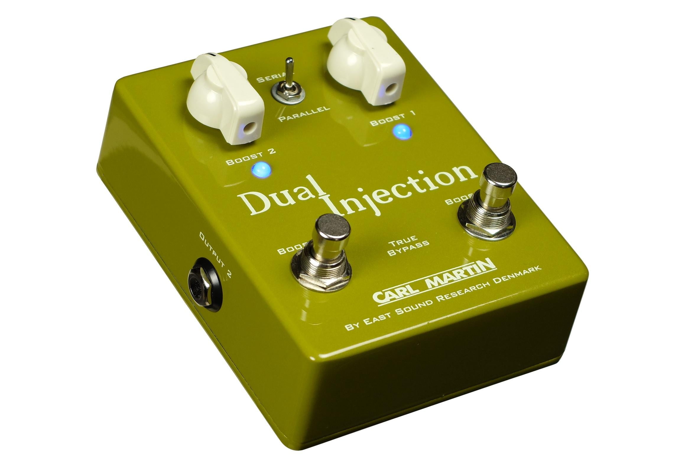 Carl Martin Dual Injection Boost Stomp Box Effect Pedal - CM0221
