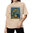 thumbnail image 2 of Vincent Van Gogh Crown Imperial Flowers Women's T-shirt, 2 of 3