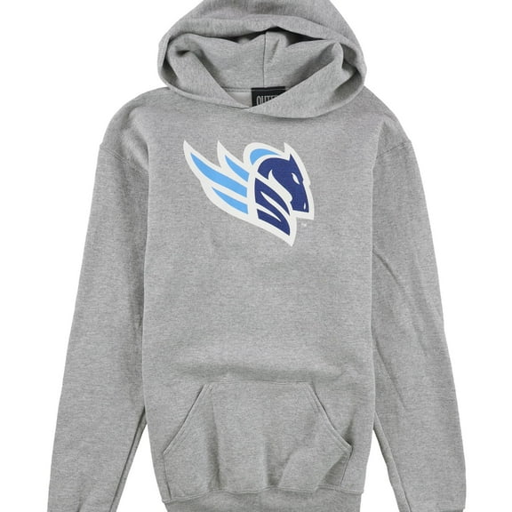 Outer Stuff Boys Stallions Hoodie Sweatshirt, Grey, Big Kids (8-20), XL