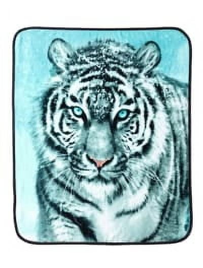 Wild Frontier 50X60 Plush Tiger Throw