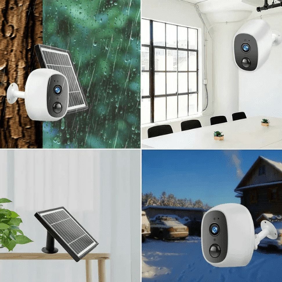 HLONK WiFi Rechargeable Battery Powered Wireless Camera, HLONK 1080P Home Security Camera Outdoor,PIR Alarms,Night Vision,2-Way Audio,Waterproof,Low Power Consumption