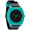 Nixon Men's Time Teller A1191060 Teal Polyurethane Analog Quartz Fashion Watch