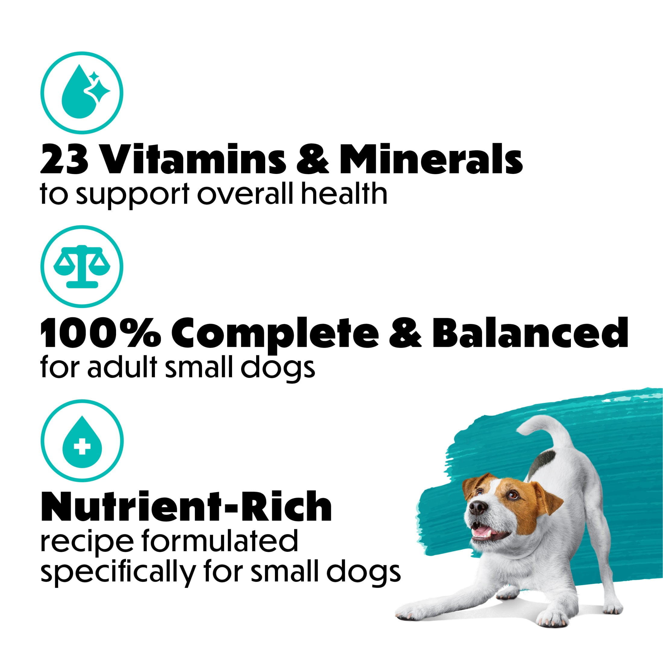 Purina Beneful Incredibites with Farm-Raised Beef Natural Small Breed Dry Dog Food with Added Vitamins, Minerals and Nutrients, 14 Bag, 14 lb