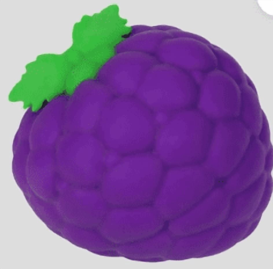 SmushMart Jumbo Squishy Grape-Slow-Rising Squishy Figure, Bread - Stress Relief Squeeze Ball