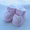 thumbnail image 2 of PEASKJP Rubber Sole Infant Booties Lightweight Waterproof Kids Infant Rainboots, Pink 13, 2 of 5