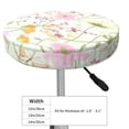 thumbnail image 4 of Hirioo bird and butterfly for Round Bar Stool Seat Covers Washable Stool Cushion Slipcover Elastic Bar Chair Covers for 12-14 Inch Chair-13 inch, 4 of 7