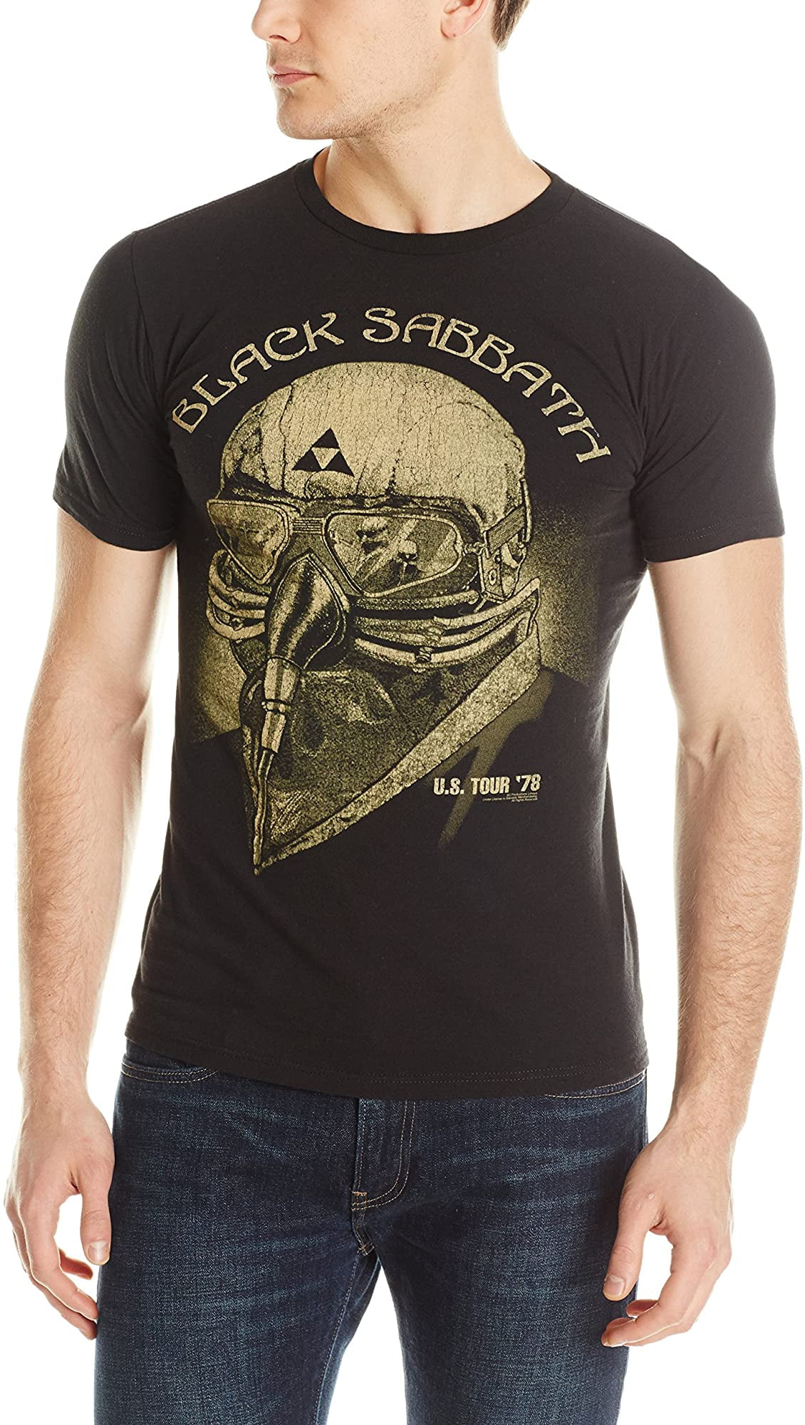 Bravado Mens Black Sabbath Tour 78 T 