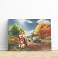 thumbnail image 3 of Goodbye Summer Shiba Inu Hello Fall Time for School Horizontal Matte Canvas Poster Shibas Dog Lovers Gifts Idea Wall Art Home Decor - 02014, 3 of 5