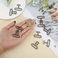 thumbnail image 4 of 16Pcs Cinch Belt Buckle Surcingle Strap Buckles Fast Fix Ring Buckle Cross Alloy Snap Lock Clasps Findings for Replacement Connection Webbing Strap Gunmetal, 4 of 6