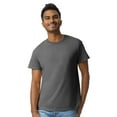thumbnail image 4 of Gildan Men’s T-Shirt, Ultra Cotton Crew Neck Short Sleeve Pack of 9 With Mixed Colors Tee, XL, 4 of 5