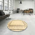 thumbnail image 3 of Ahgly Company Indoor Rectangle Contemporary Sandy Brown Solid Area Rugs, 6' x 9', 3 of 6