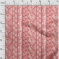 thumbnail image 3 of oneOone Rayon Red Fabric Aaian Batik Diy Clothing Quilting Fabric Print Fabric By Yard 56 Inch Wide, 3 of 4