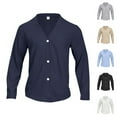 thumbnail image 2 of ZCFZJW Mens Cardigan Sweaters with Buttons V Neck Loose Sweater Fall Spring Casual Lightweight Button Down Knitted Cardigan Sweater Tops Blue XXXL, 2 of 4
