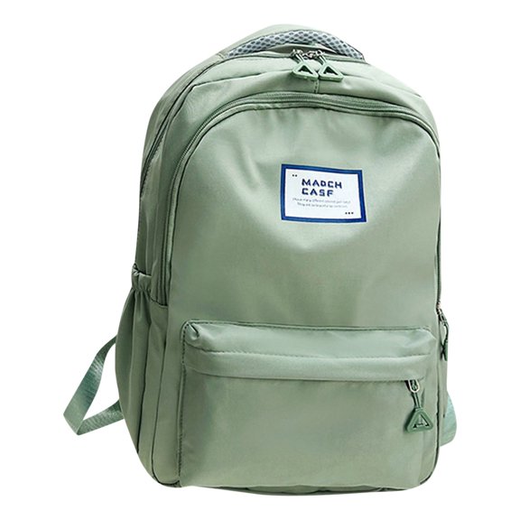 LWNYDPLSD Black Backpack for College Students Women Men Aesthetic Backpacks Teens Unisex Waterproof Lightweight High School Bookbag