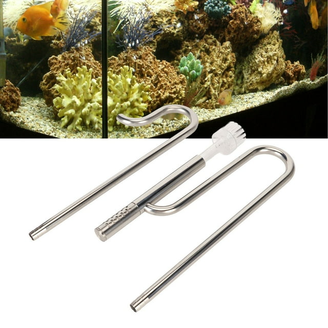 Aquatic Lily Pipe Set, Adjustable Inflow Outflow Lily Pipe With Skimmer, 304 Stainless Steel Fish Lily Pipe With Removable Bottom, Rust Proof, Prevent Corrosion,