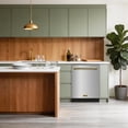 thumbnail image 2 of KOSTCH 24in Built-in Dishwasher with 8 wash programs & 4 Dry Options, Large Capacity 15 Place Settings,Bronze Handle, 45-dBA Ultra-Quiet, ENERGY STAR Certified, 2 of 9