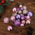 thumbnail image 5 of Puwuzcl Purple Christmas Ornament Set, Shatterproof Baubles for Christmas Tree Decor, Vibrant Holiday Home, 5 of 5