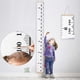 thumbnail image 2 of Wall Hanging Kids Growth Chart Precise Scale Children Room Nursery Bedroom Removable Canvas Baby To Adults Boys Girls Height Measurement Ruler Jikaix, 2 of 5