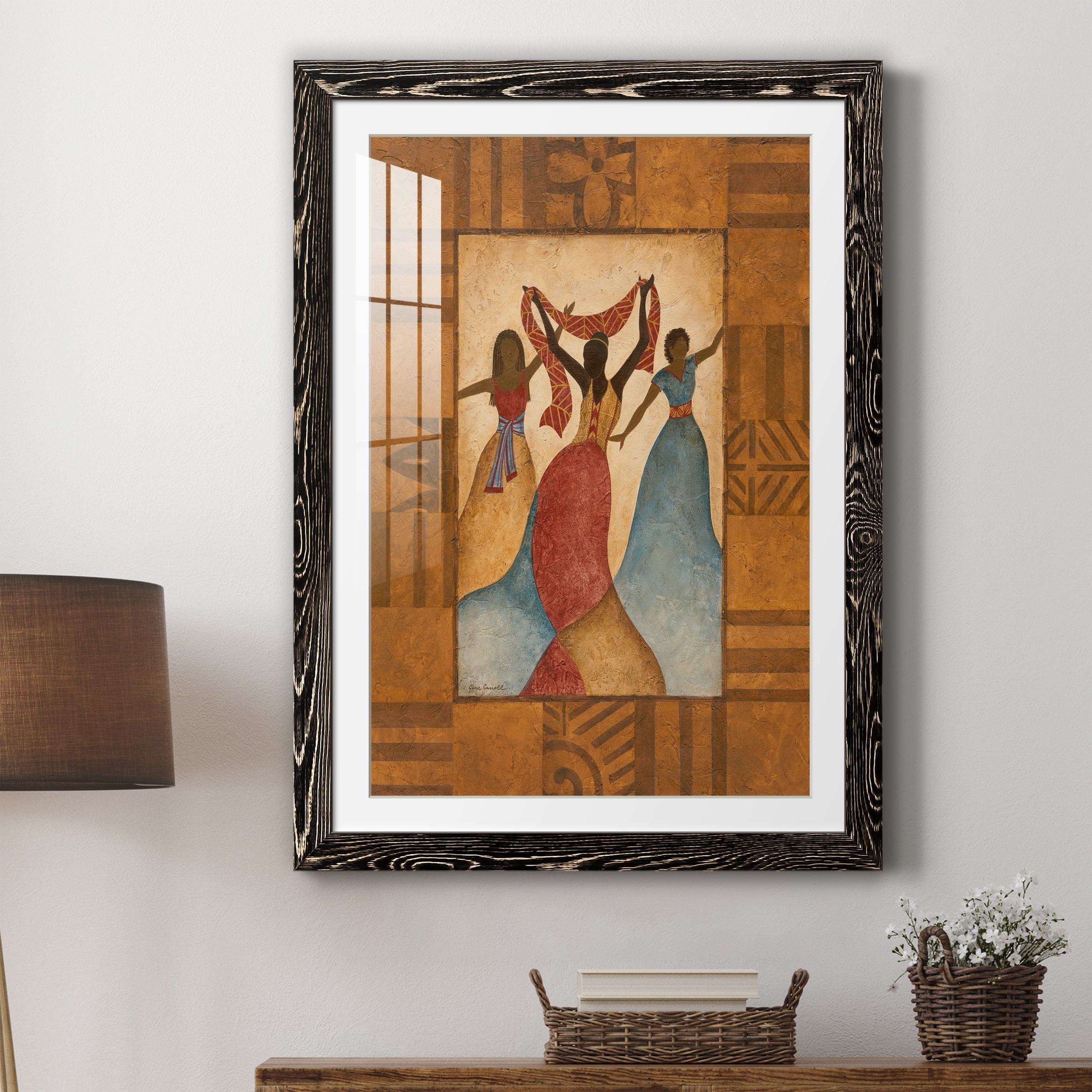 Rhythm - Premium Framed Print - Distressed Barnwood Frame - Ready to Hang