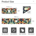 thumbnail image 3 of Yayeee Faucet Mat for Kitchen Sink 14.7" Diatomite Long Splash Guard Pad, Green Clover Pattern, 3 of 7