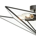 thumbnail image 3 of Atlas Lighting and Home 5-Light Flush Mount Ceiling Light Fixture - 14" - Oil Rubbed Bronze, 3 of 4