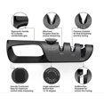 thumbnail image 4 of Professional 3 Tier Knife Sharpener - Japanese Knife Sharpener with Adjustable Angle Handle - Multifunction Knife Sharpener and Polishing Kitchen Shar, 4 of 5
