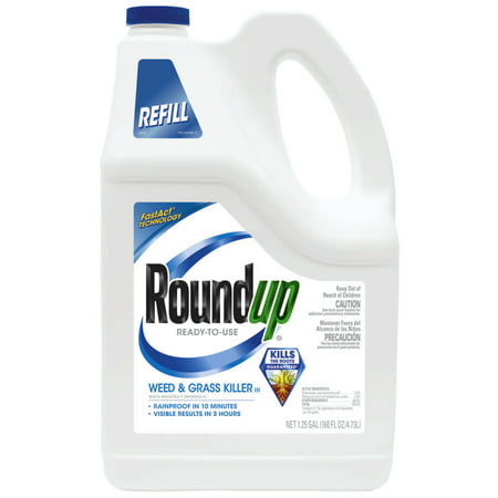 Roundup Ready-To-Use Weed & Grass Killer III Refill 1.25 (Best Weed Killer For Chickweed)
