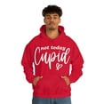 thumbnail image 5 of Not today Cupid Valentine's Unisex Heavy Blend™ Hooded Sweatshirt, 5 of 9