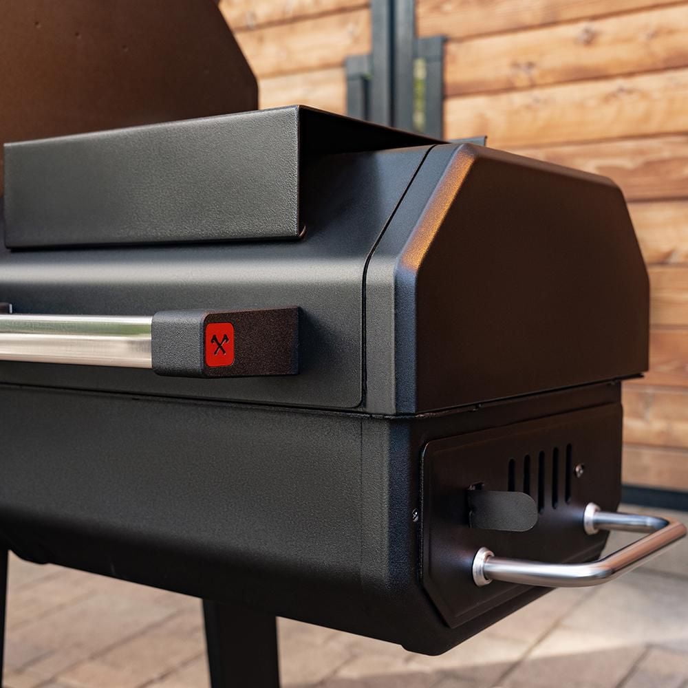 Oakford 1150 Reverse Flow Offset Smoker Charcoal Grill