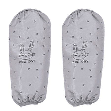 

2 pairs reusable kitchen long sleeves waterproof and greaseproof apron partner