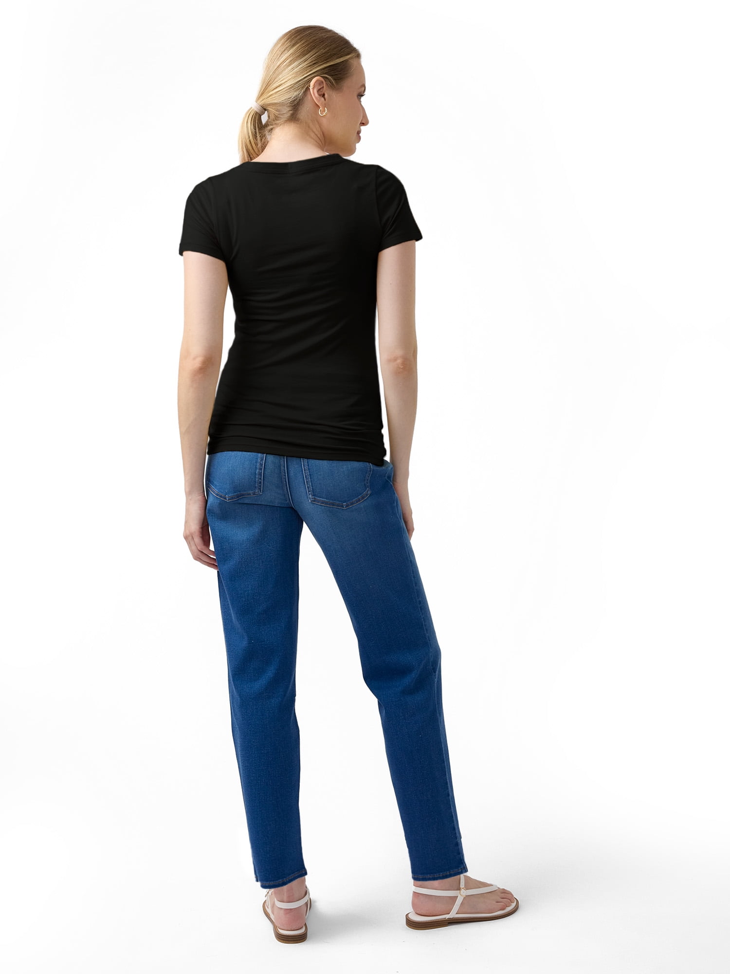 Ingrid & Isabel For Every Belly Maternity Fitted V-Neck Tee, Sizes S-XXL